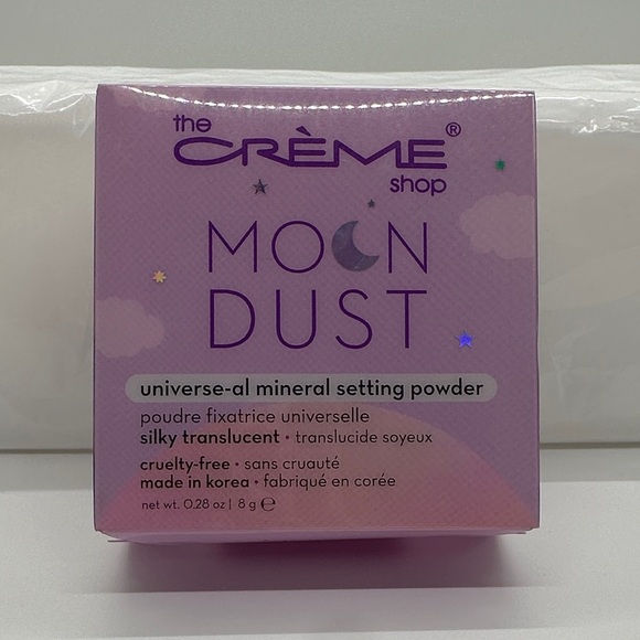 3/$15 🌼 The Crème Shop Moon Dust Mineral Setting Powder - Silky Translucent - Picture 1 of 5